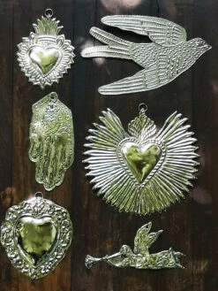 Flying Angel Mexicana Decoration – Silver 5 Flying Angel Mexicana Decoration – Silver -Household Decoration Shop flying angel decoration casa verde silver 2 1