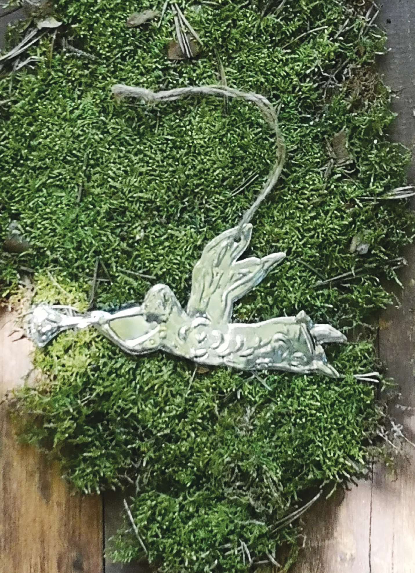 Flying Angel Mexicana Decoration – Silver 1 Flying Angel Mexicana Decoration – Silver