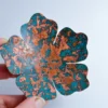 Hand Raised Copper Flower Bowl – XSmall