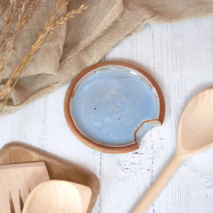 Handmade Ceramic Spoon Rest 1 Handmade Ceramic Spoon Rest