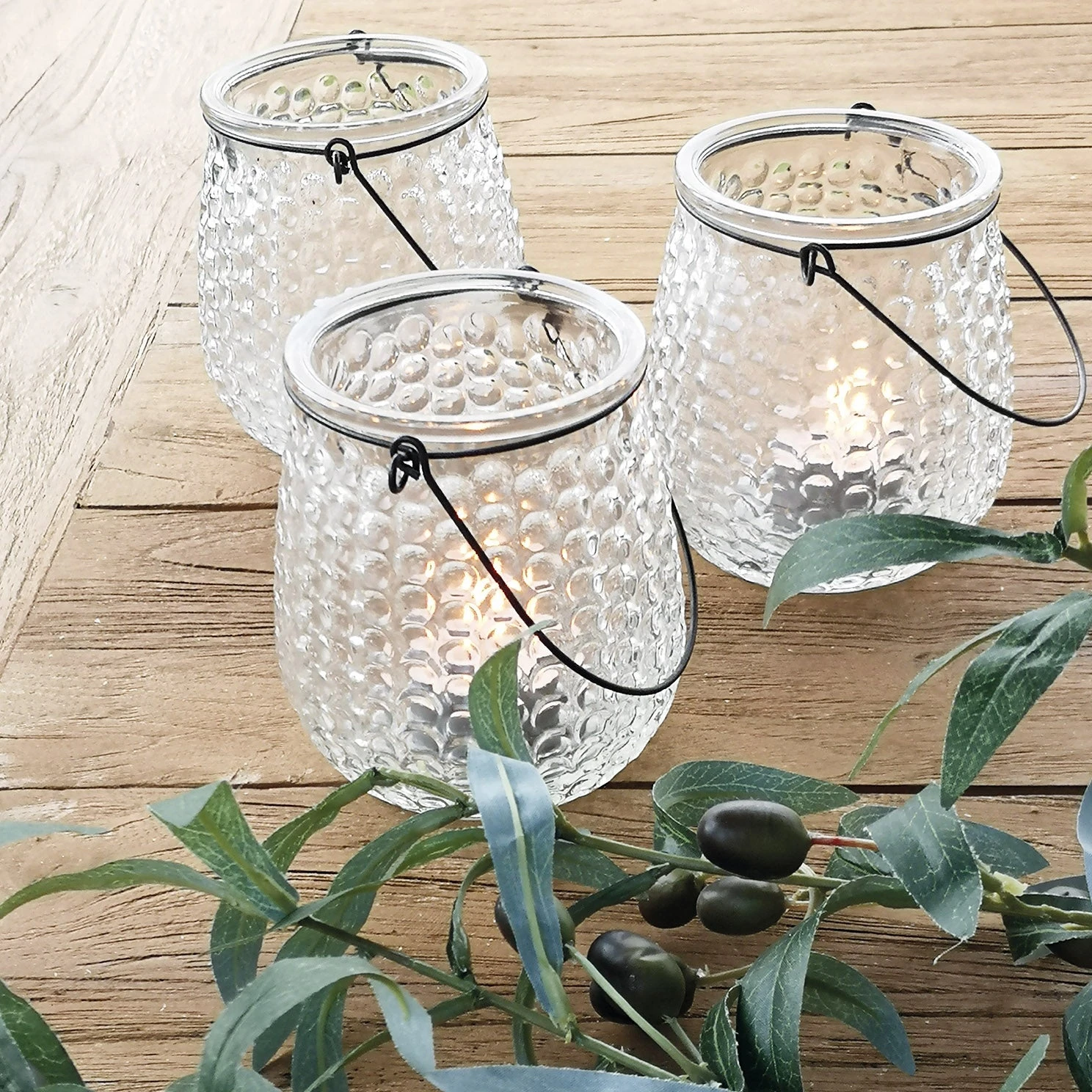 Hanging Lantern Cha Cha – Clear 2 Hanging Lantern Cha Cha – Clear - Image 2