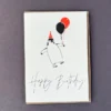 Birthday Penguin Greeting Card