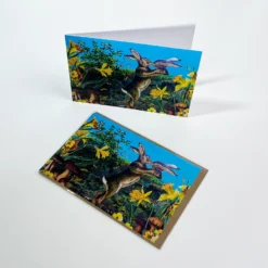 Hares Greeting Card -Household Decoration Shop hares diana wilson arcana greting card