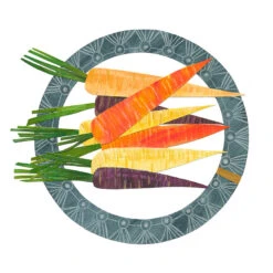 Heritage Carrots Art Print