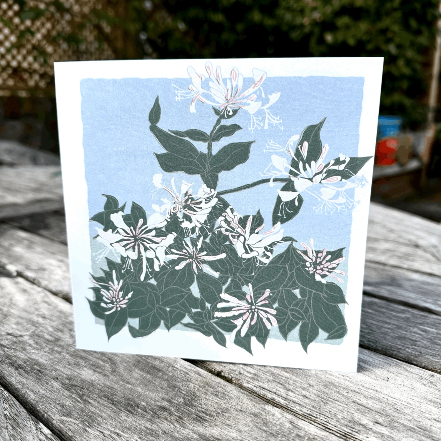 Honeysuckle Greeting Card 1 Honeysuckle Greeting Card