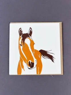 Horse Greeting Card