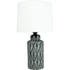 Lamp Indochine Noir With Shade