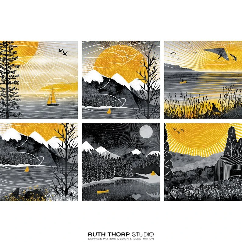 Journey Collection – Box Of 12 Cards And Envelopes 4 Journey Collection – Box Of 12 Cards And Envelopes - Image 4