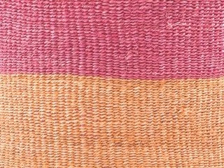 Keti Sand And Dusty Pink Block Basket 5 Keti Sand And Dusty Pink Block Basket - Image 5