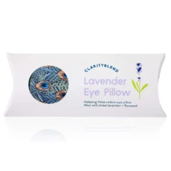 Relaxation Eye Pillow – Peacock Feathers Pattern