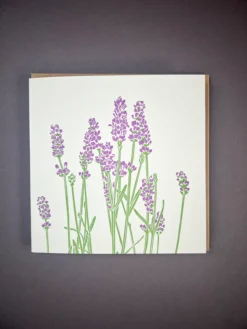 Lavender Card