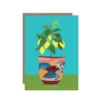 Lemon Tree Get Well Soon Greeting Card