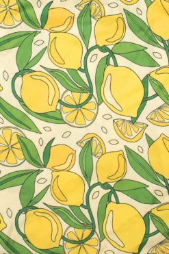 Reusable Shopping Bag – Lemons -Household Decoration Shop lemons reusable medium shopping bag kind bag