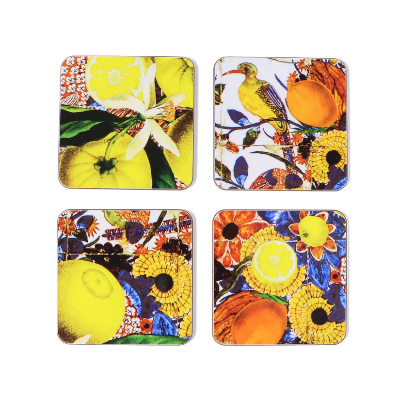 Limoncello Design Coasters – Set Of 4 1 Limoncello Design Coasters – Set Of 4