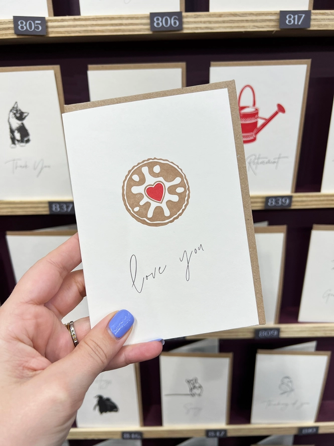 Love Biscuit Valentine Card 2 Love Biscuit Valentine Card - Image 2