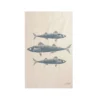 Mackerel Organic Cotton Tea Towel – Navy