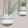 Matchstick Design Matamba Ceramic Hanging Planter