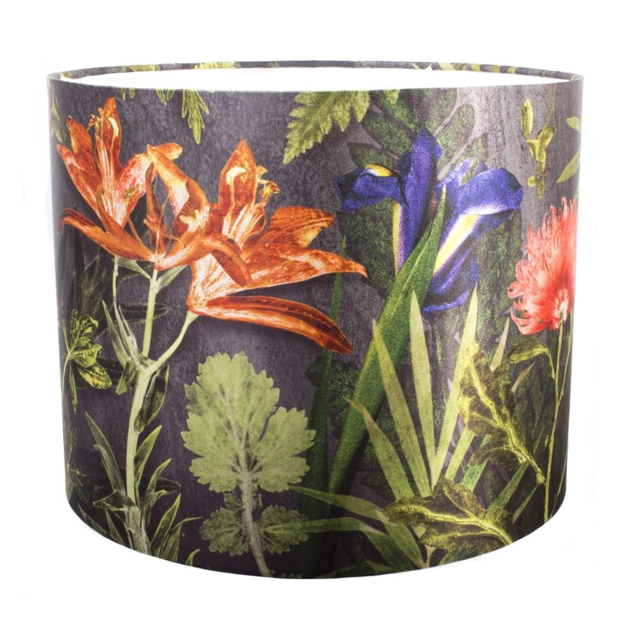 Midnight Bloom Lampshade – 40cm Orange And Pink (Lamp Base Fitting) 1 Midnight Bloom Lampshade – 40cm Orange And Pink (Lamp Base Fitting)