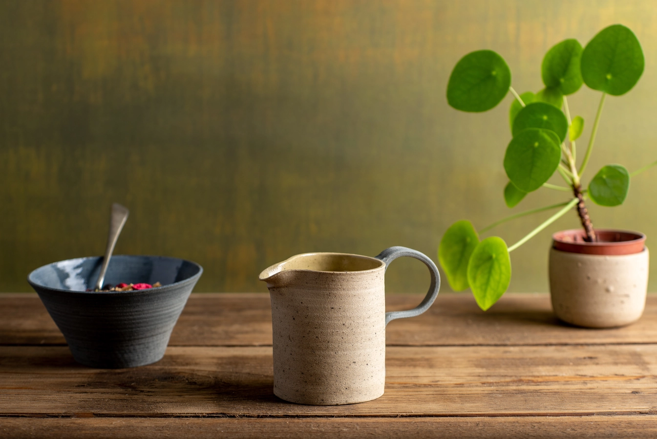 Ceramic Milk Jug – River 2 Ceramic Milk Jug – River - Image 2