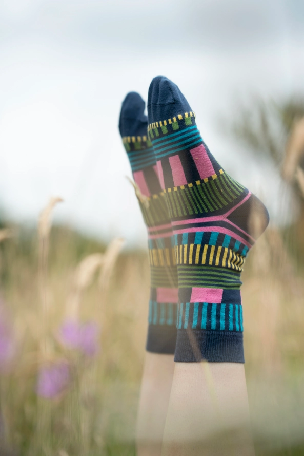 Multi Stripe Socks 2 Multi Stripe Socks - Image 2