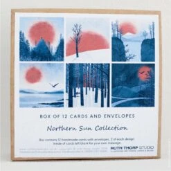 Northern Sun Collection – Box Of 12 Cards And Envelopes