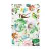 Passion Flower Linen Tea Towel