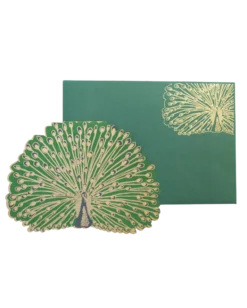 Peacock Greeting Card – C6 Size