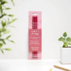 Pencils Pack Of 3 Recycled – Ocean Coral Pink