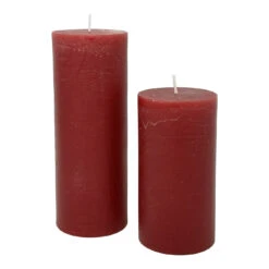 Pillar Candle Bordeaux Red – 70 X 180mm