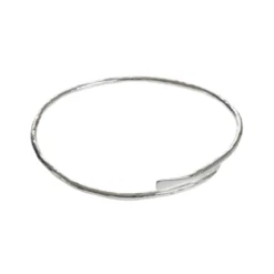 Plated Silver Bangle