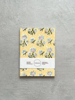 Recycled Cotton Posie Notebook – Buttermilk