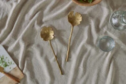 Prakriti Leaf Salad Servers -Household Decoration Shop prakriti leaf salad servers nkuku lifestyle