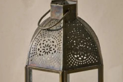 Sabra Aged Antique Lantern -Household Decoration Shop sabra lantern aged antique nkuku 3