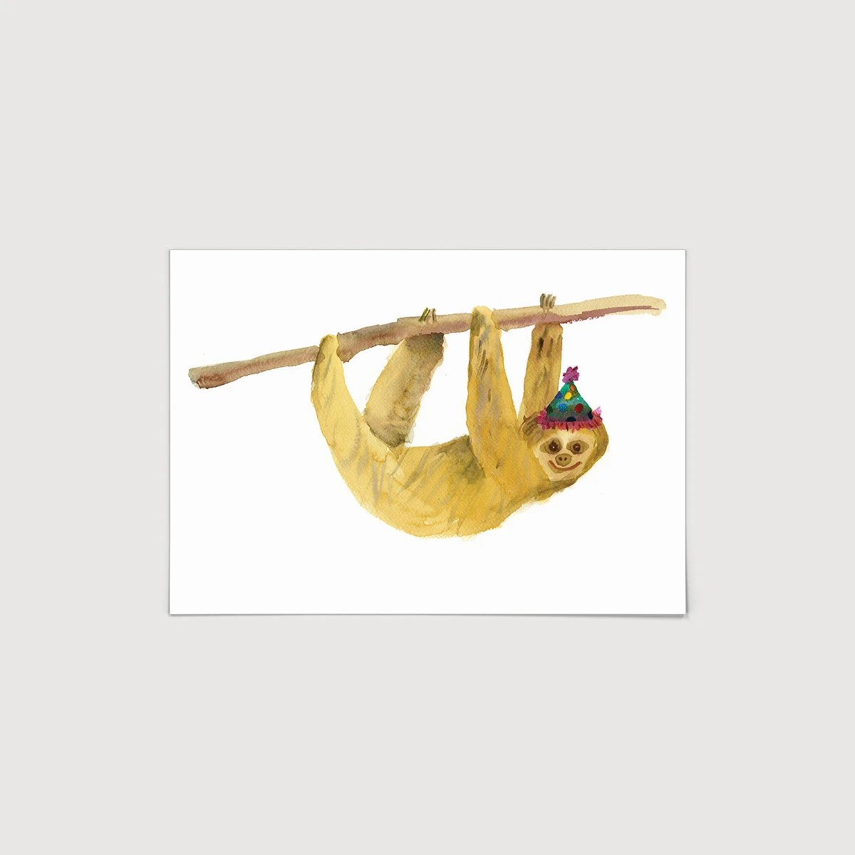 Sloth Art Print 1 Sloth Art Print