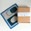 Slow Stitched Mini Quilt Kit – Indigo Blue