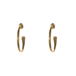 Gold Plated Hoops – Small