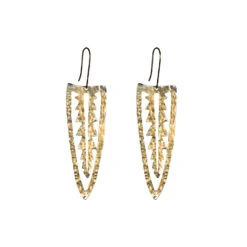 Song Of The Trees Palm Leaf Earrings – Large