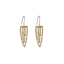 Song Of The Trees Palm Leaf Earrings – Small