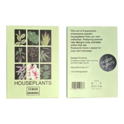 Houseplant Postcard Pack – Set Of 9 Postcards