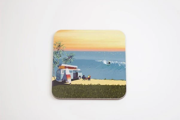 Surf And Camper Van Coaster 1 Surf And Camper Van Coaster