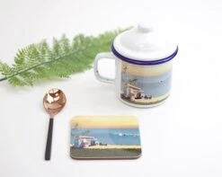 Surf And Camper Van Coaster 5 Surf And Camper Van Coaster -Household Decoration Shop surf mug and coaster shot