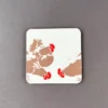 Three Hens Coaster