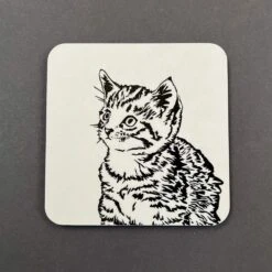 Time For Tea Cat Coaster