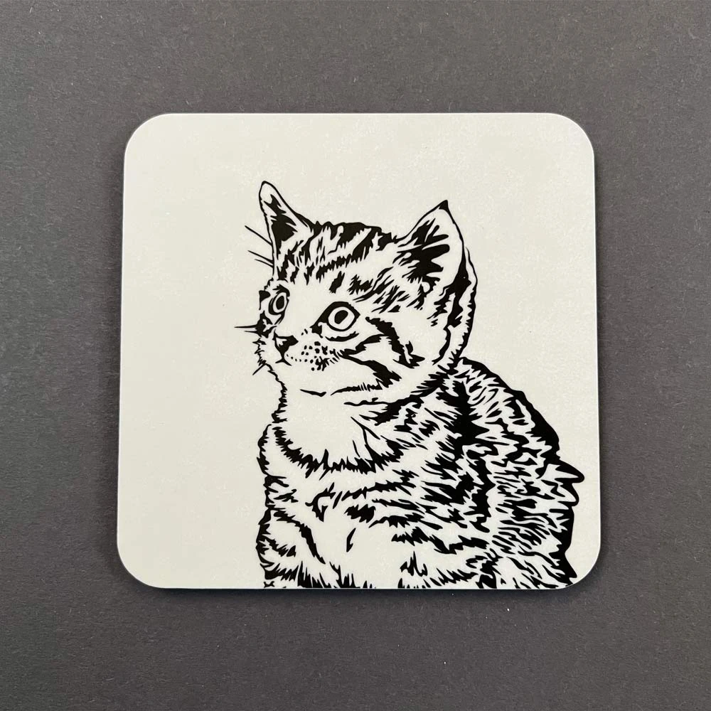 Time For Tea Cat Coaster 1 Time For Tea Cat Coaster