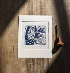 Tree Tapestry Linoprint