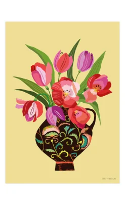 Tulips A4 Art Print