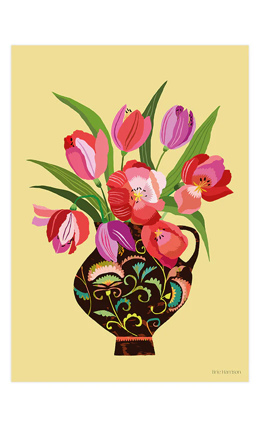 Tulips A4 Art Print 1 Tulips A4 Art Print