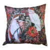 Velvet Two Cockatoos Cushion