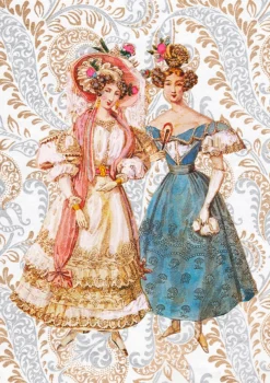Two Ladies Greeting Card