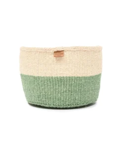 Green Wiliya Block Basket – Small